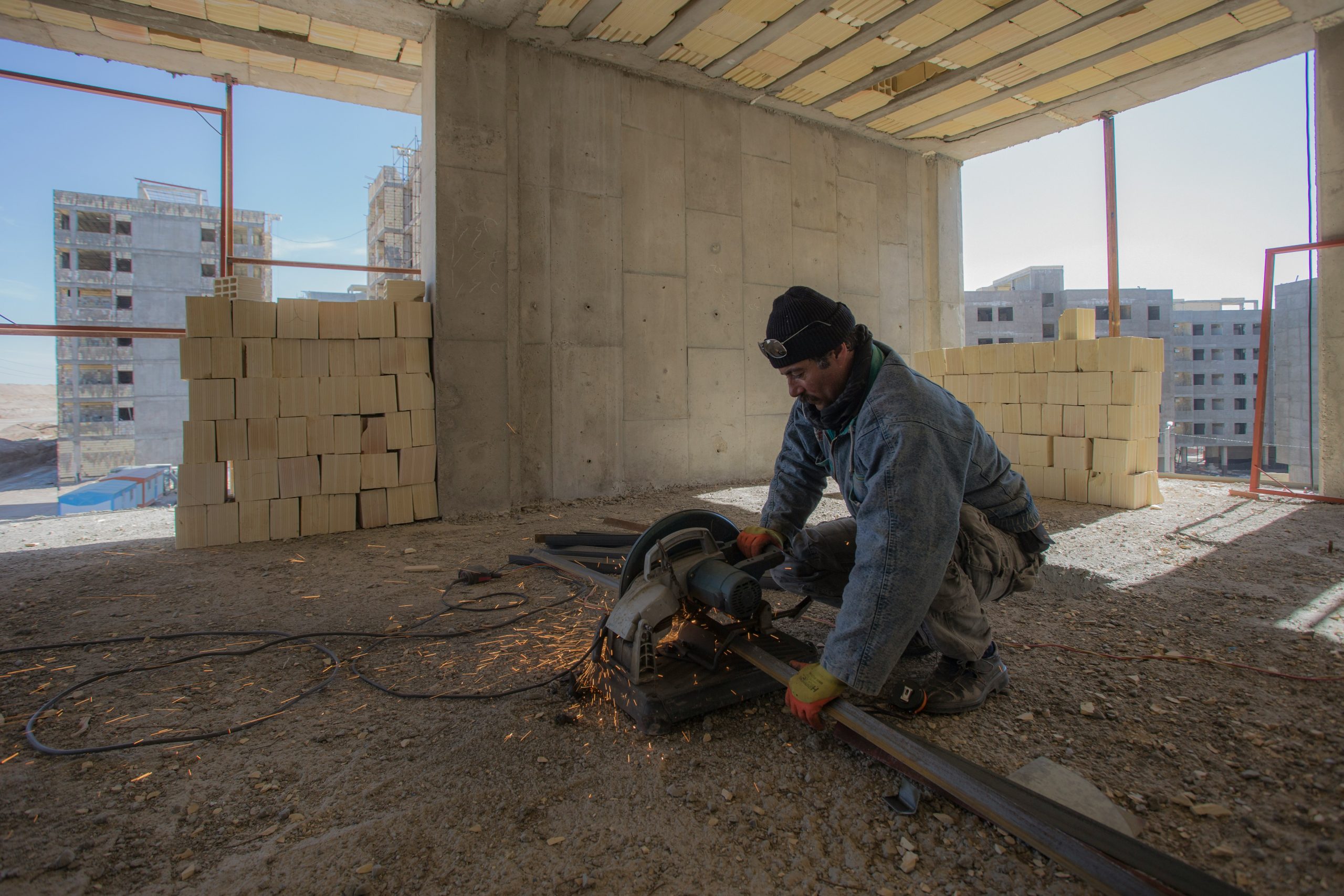 Foundation Crack Repair Boise Idaho contractor injecting epoxy into a cracked residential foundation wall